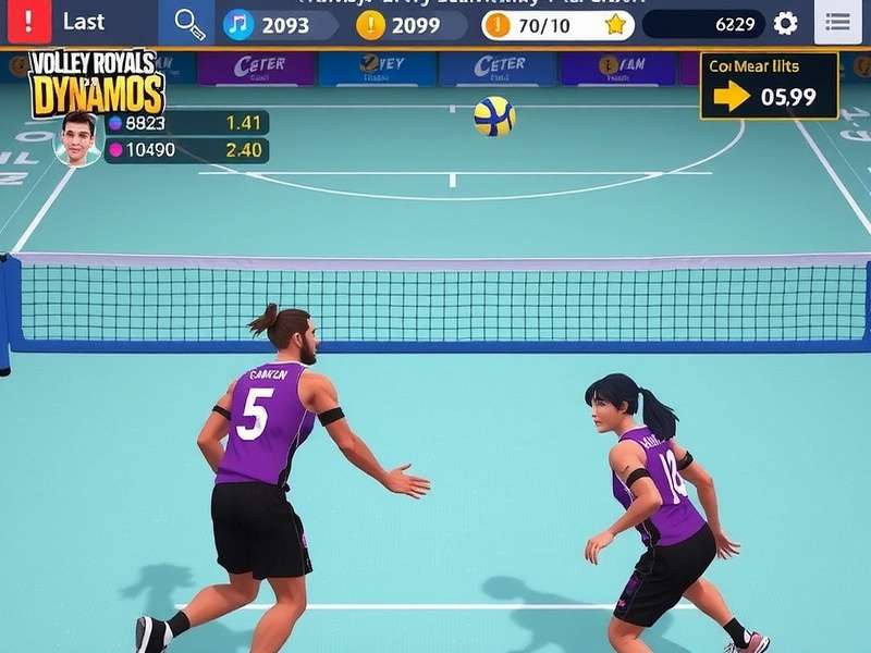 Volley Royals Dynamos Multiplayer Action
